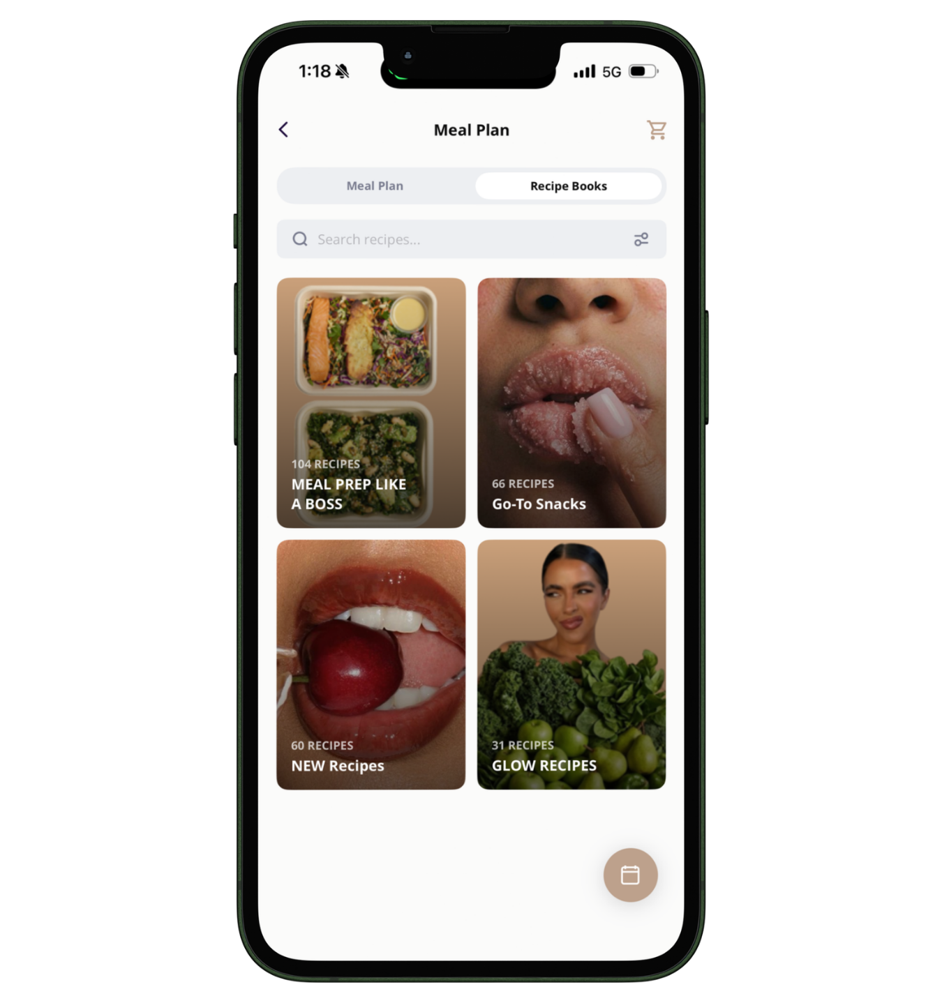 Customised meal plans